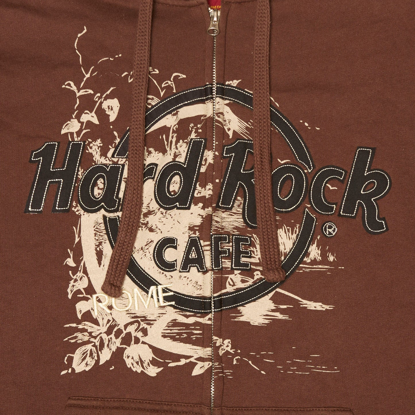 Hard Rock Cafe Logo Hoodie - L