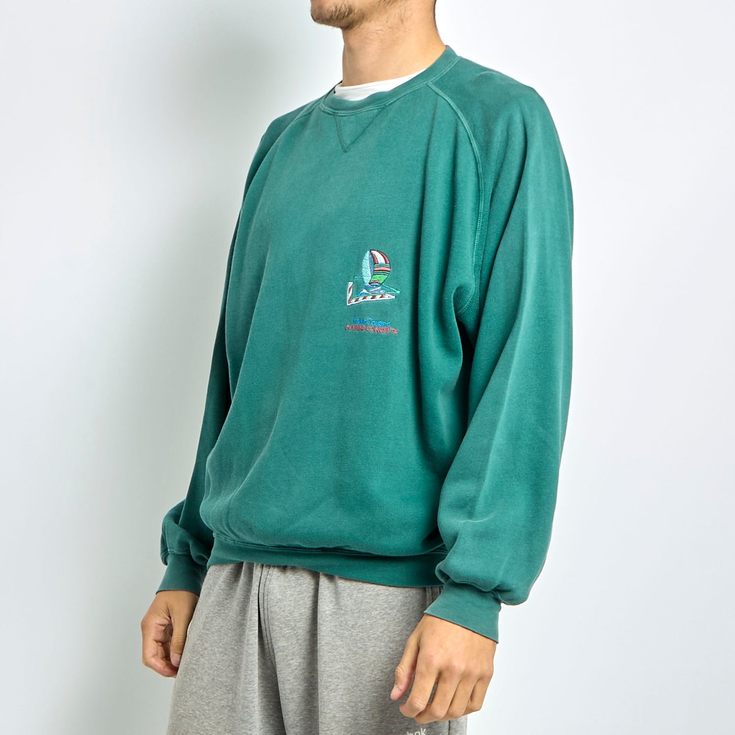 Henry Cottons Embroided Crewneck Sweater - L