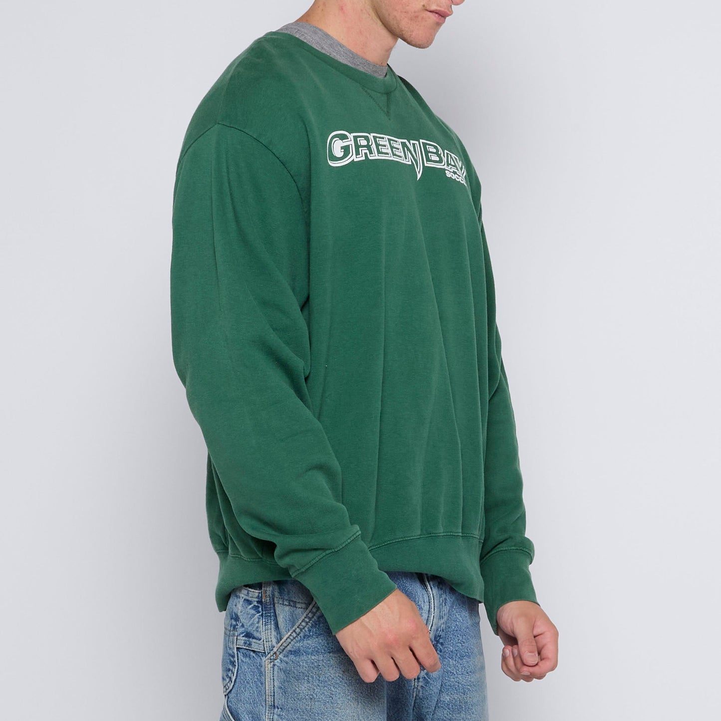 Nike Green Bay Soccer Sweatshirt - L