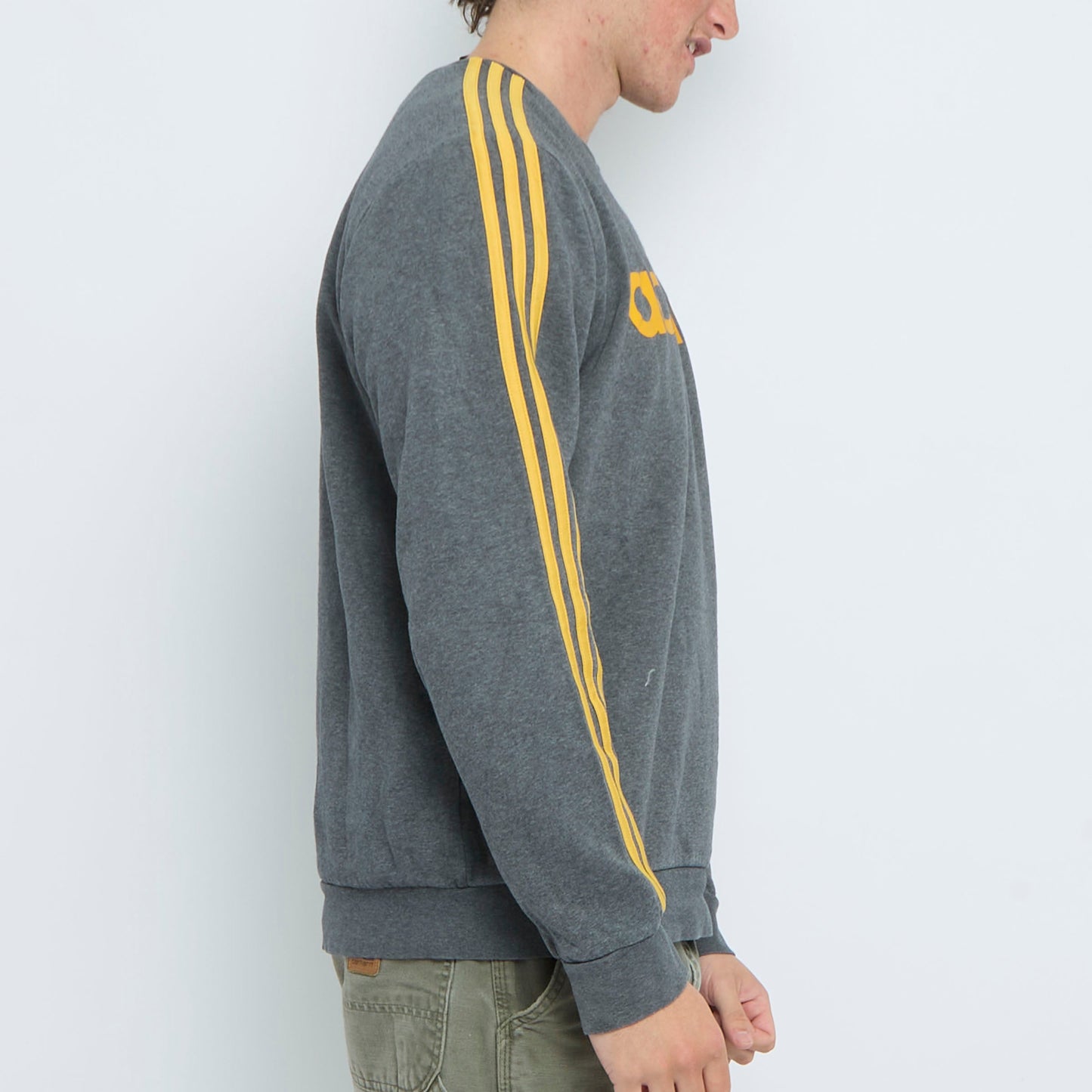 Adidas Spellout Crewneck Sweater - L