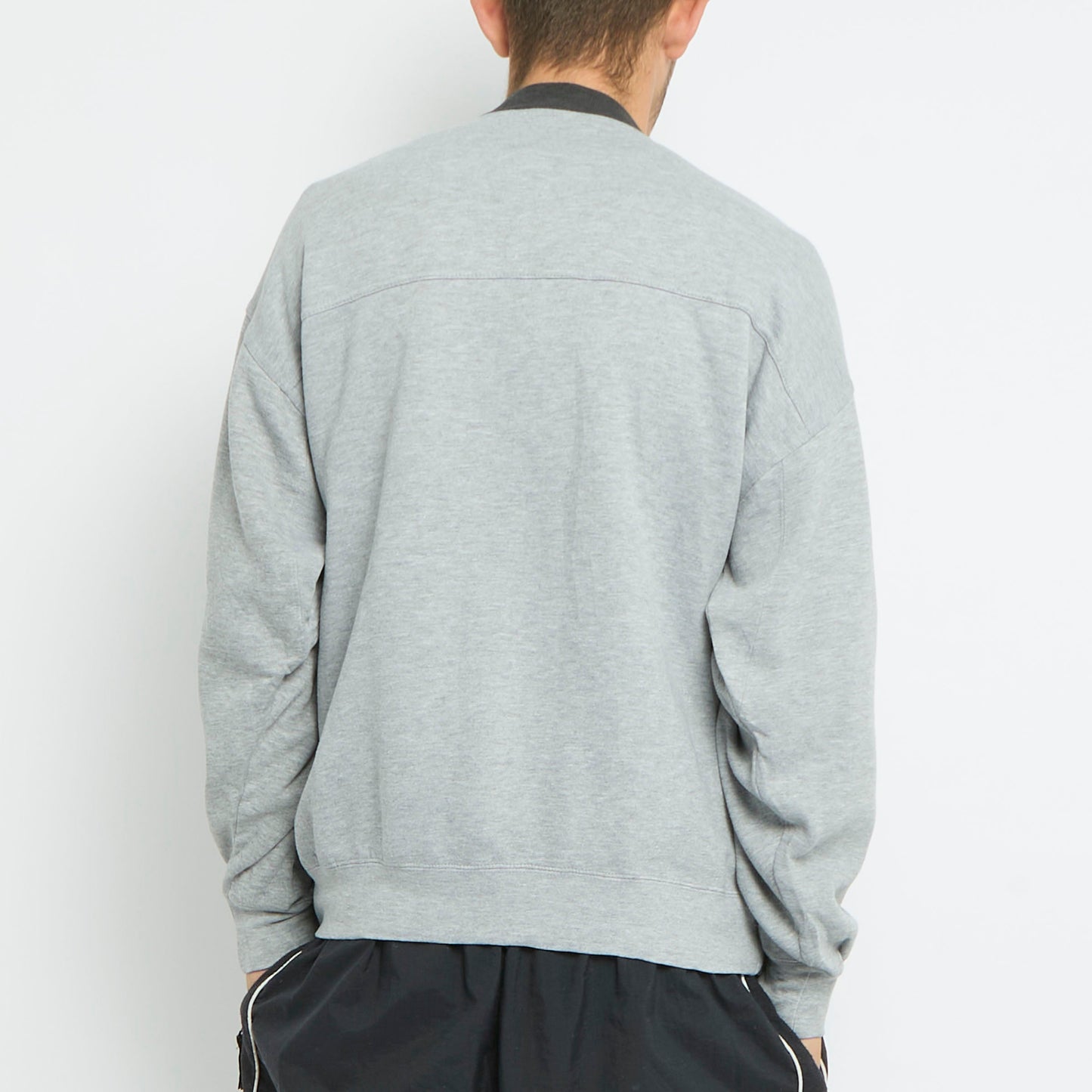 Lee Embroided Crewneck Sweater - L