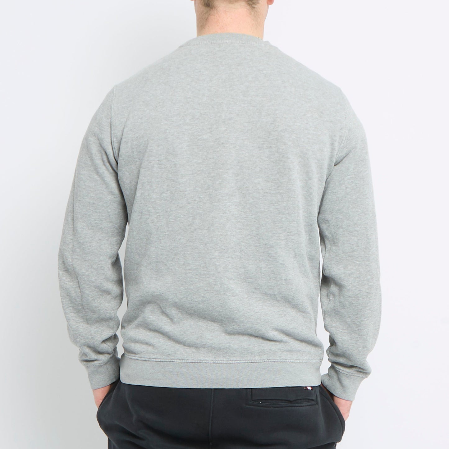 Champion Spellout Crewneck Sweater - L