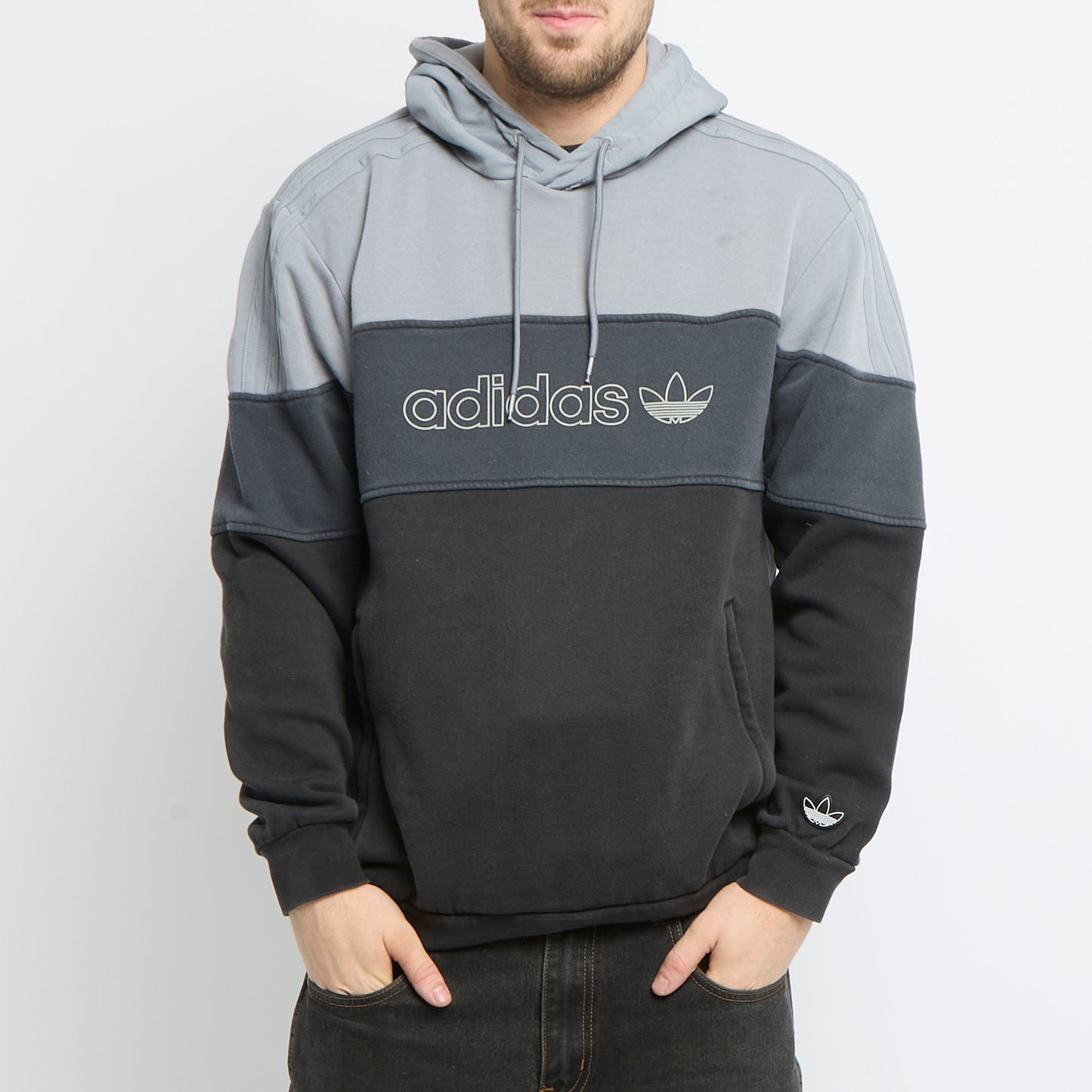 Adidas Spellout Hoodie - L