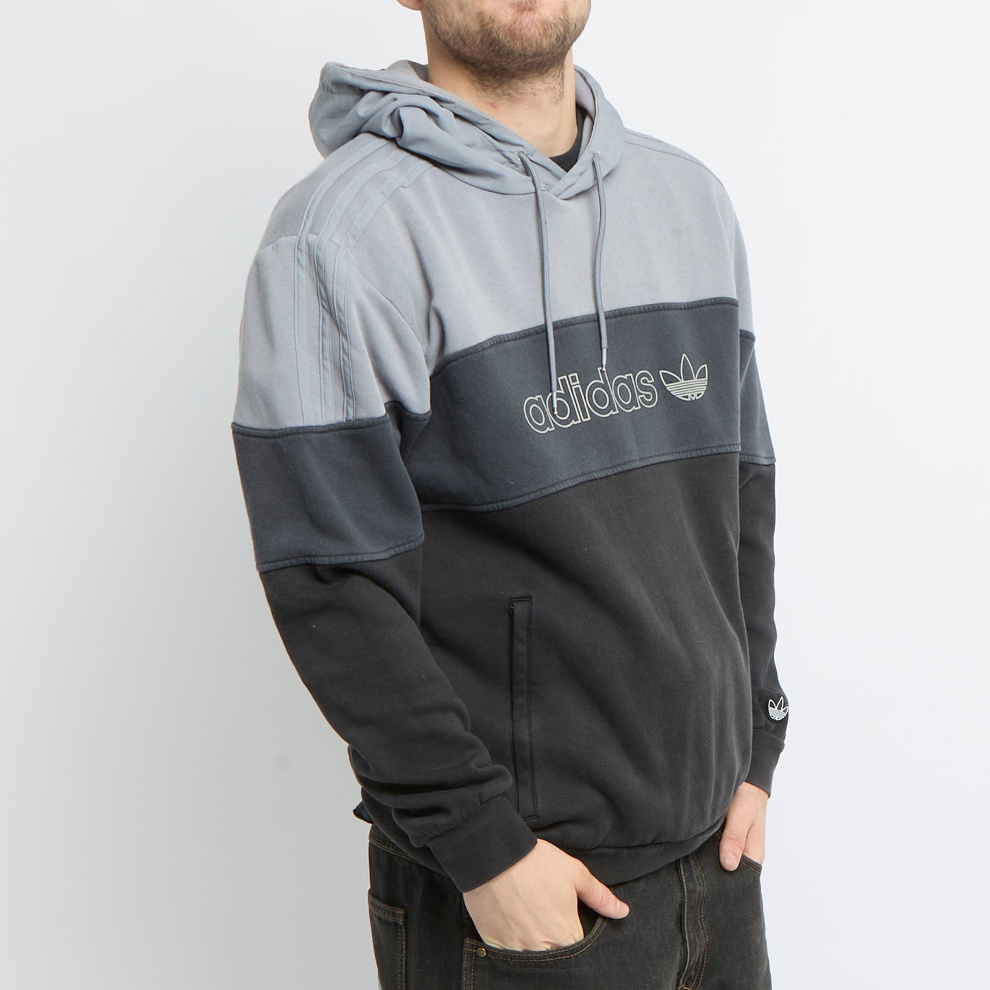 Adidas Spellout Hoodie - L