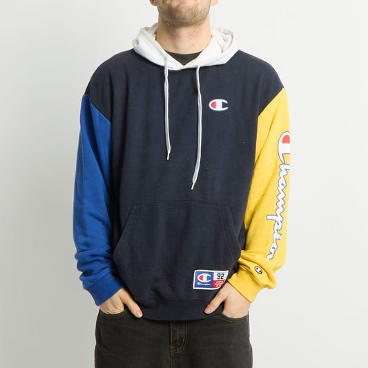 Champion Logo Hoodie - L