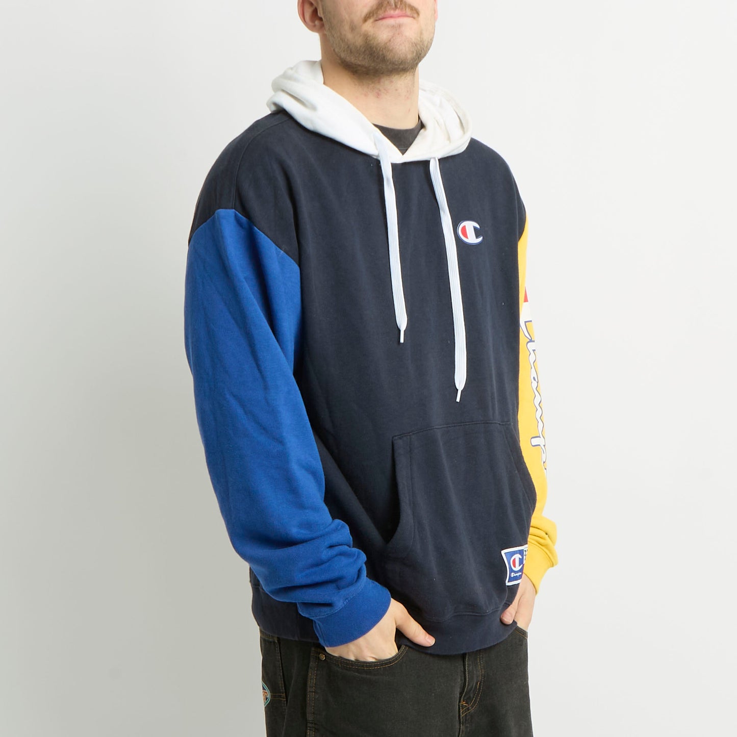 Champion Logo Hoodie - L