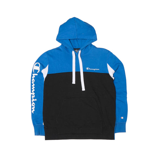 Champion Spellout Two Tone Hoodie - L