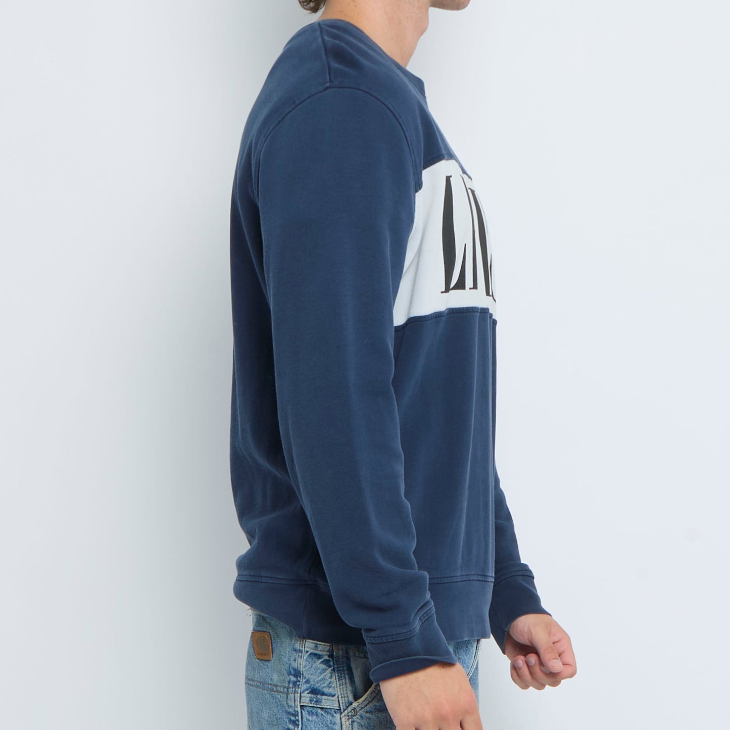 Levis Spellout Crewneck Sweater - L