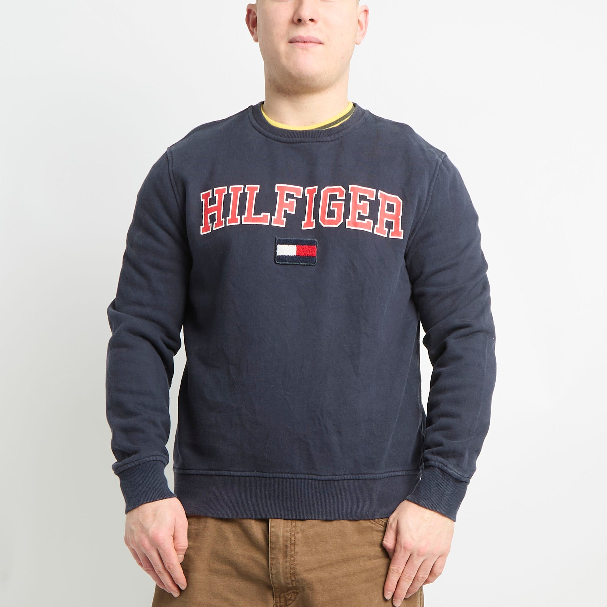 Tommy Hilfiger Spell Out Sweatshirt - L