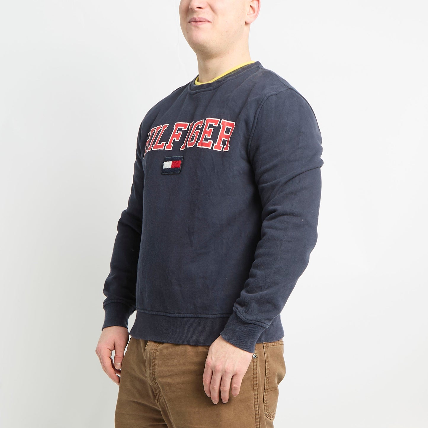 Tommy Hilfiger Spell Out Sweatshirt - L