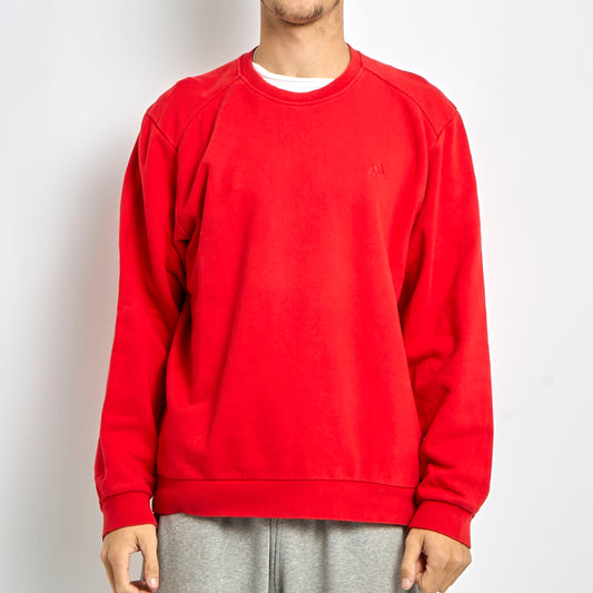 Adidas Logo Crewneck Sweater - L