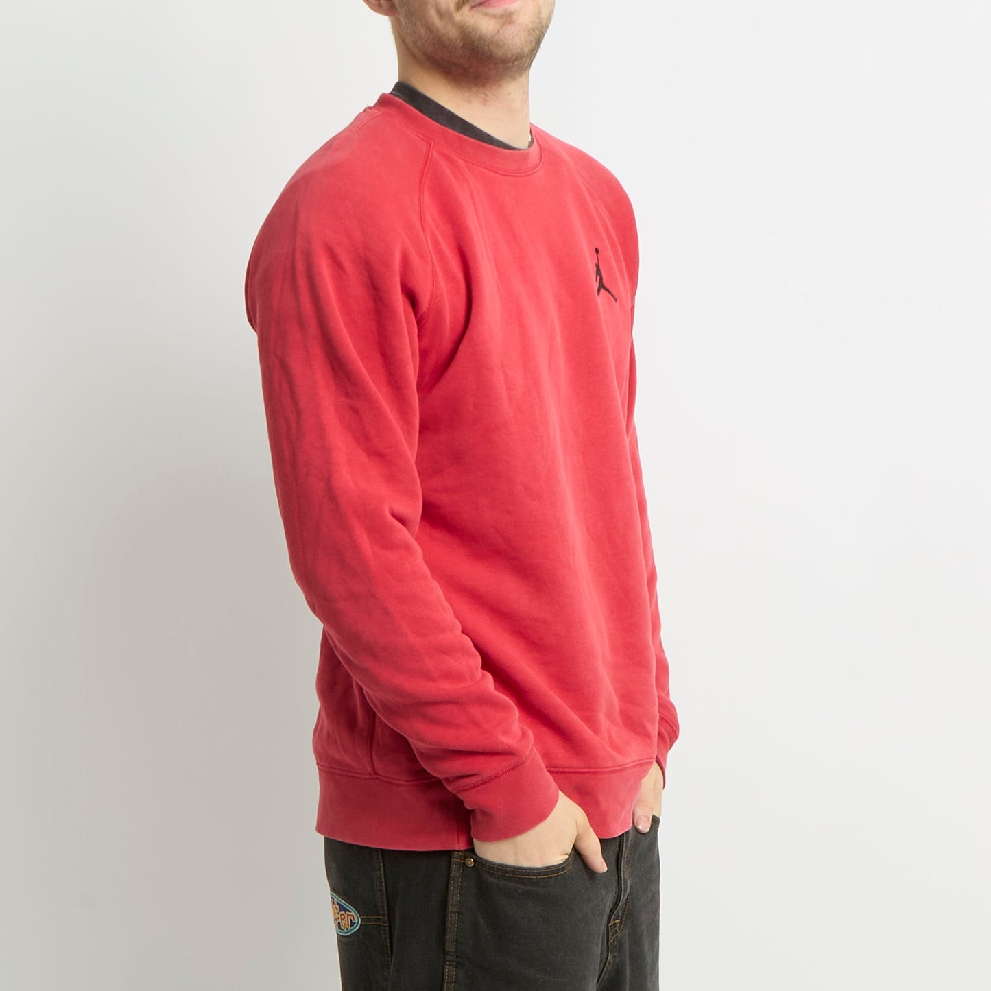 Jordan Logo Crewneck Sweater - L