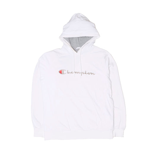 Champion Spellout Hoodie - L