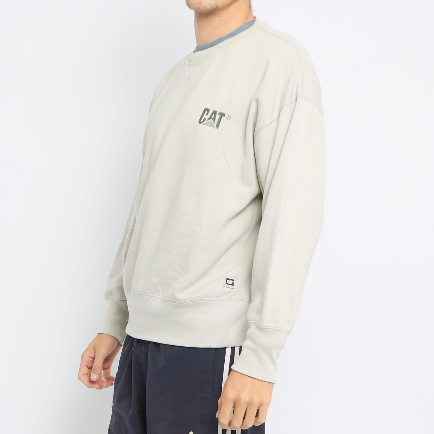 Cat Logo Crewneck Sweater - M