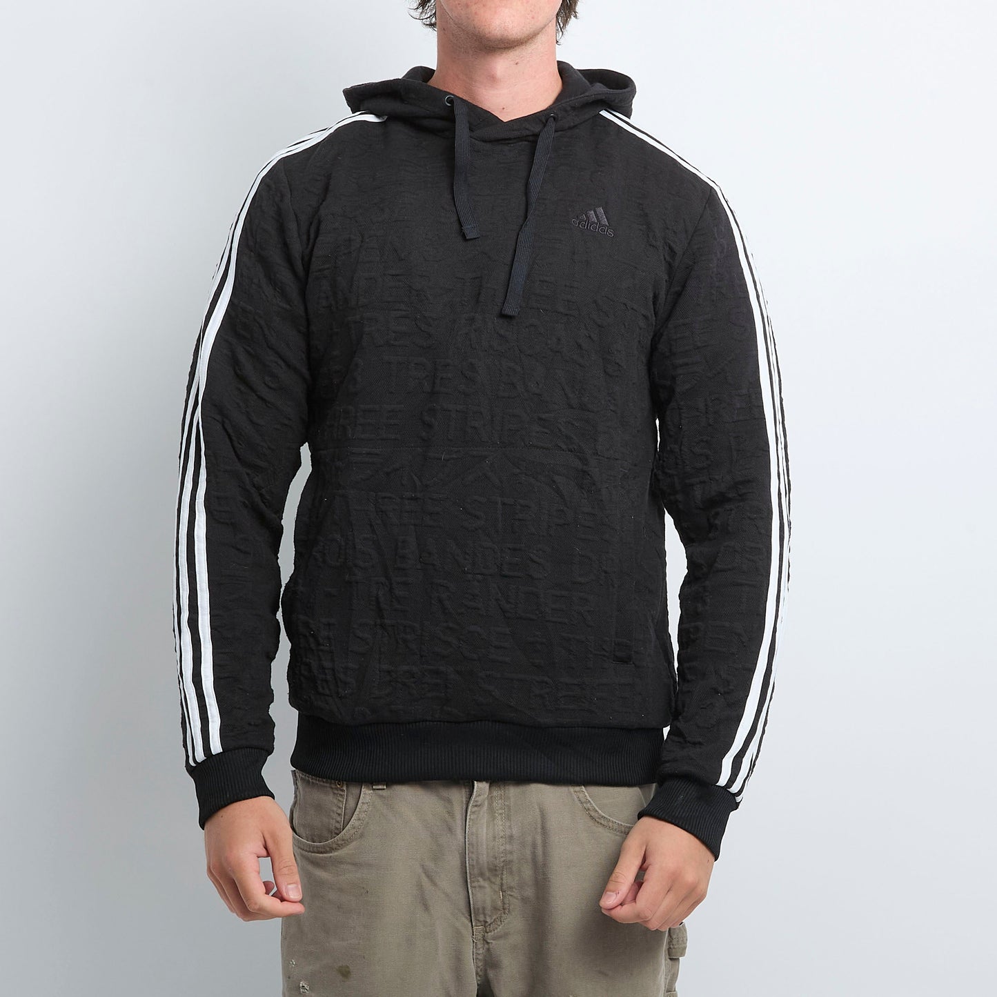 Adidas Spellout Graphic Hoodie - M