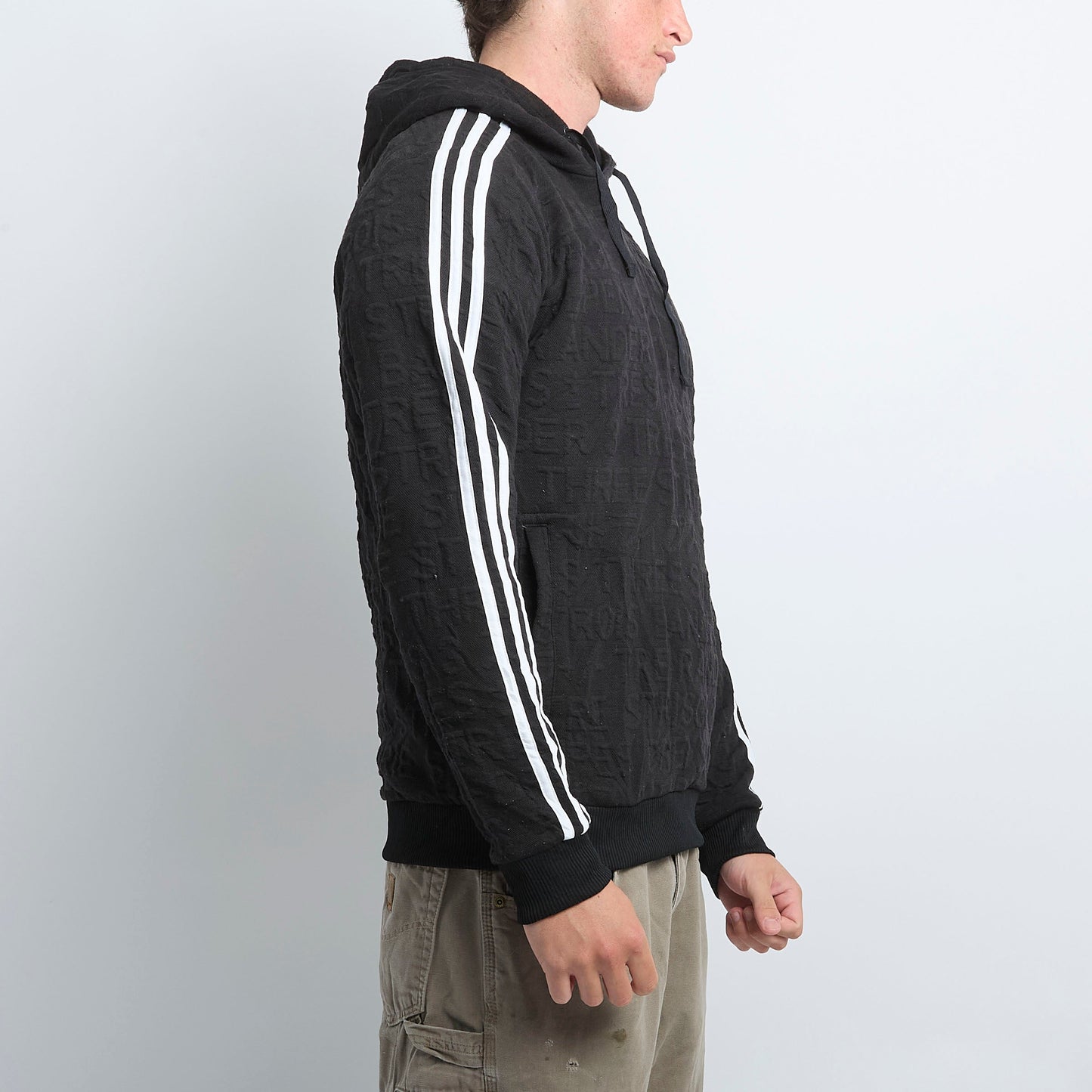 Adidas Spellout Graphic Hoodie - M