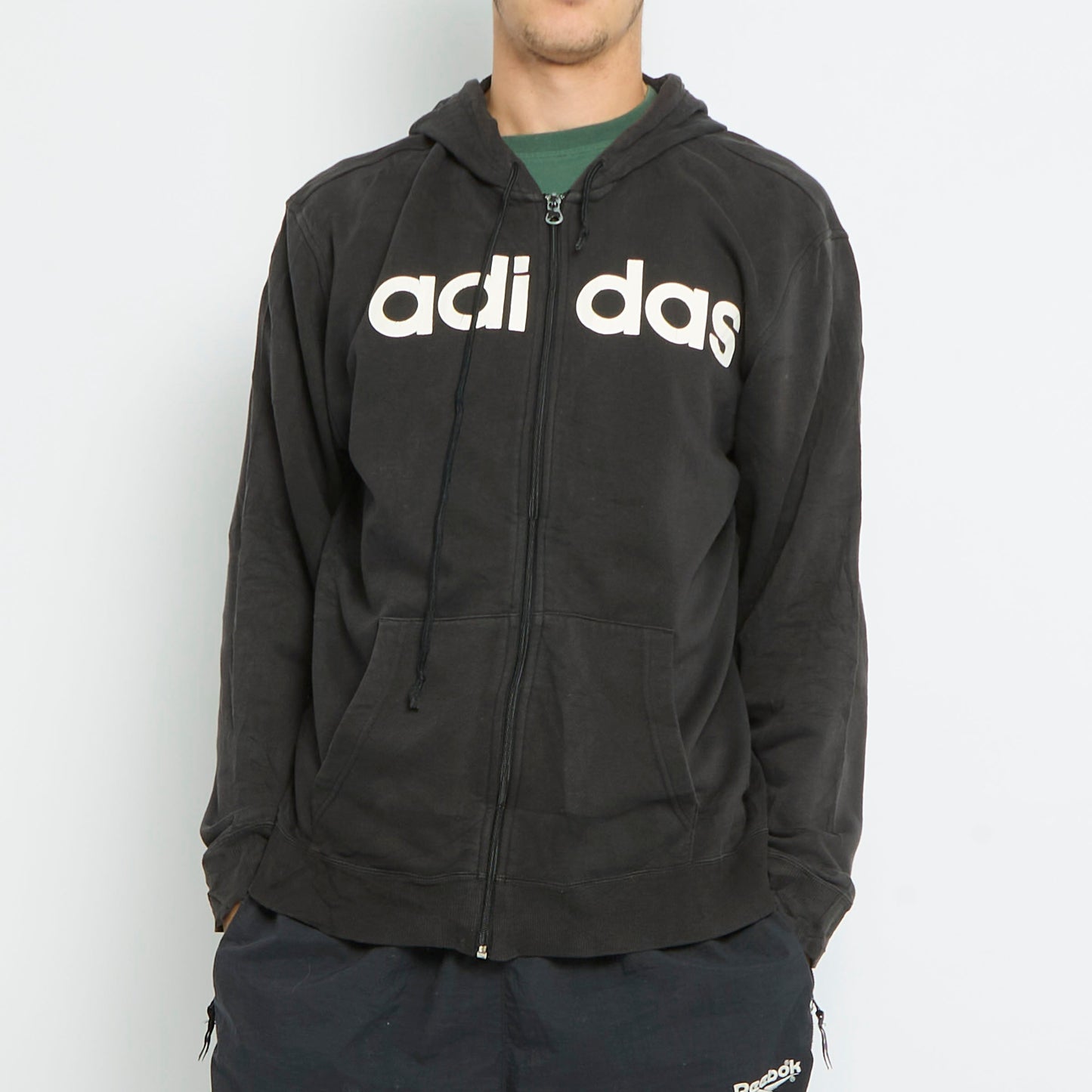 Adidas Full Zip Hoodie - M