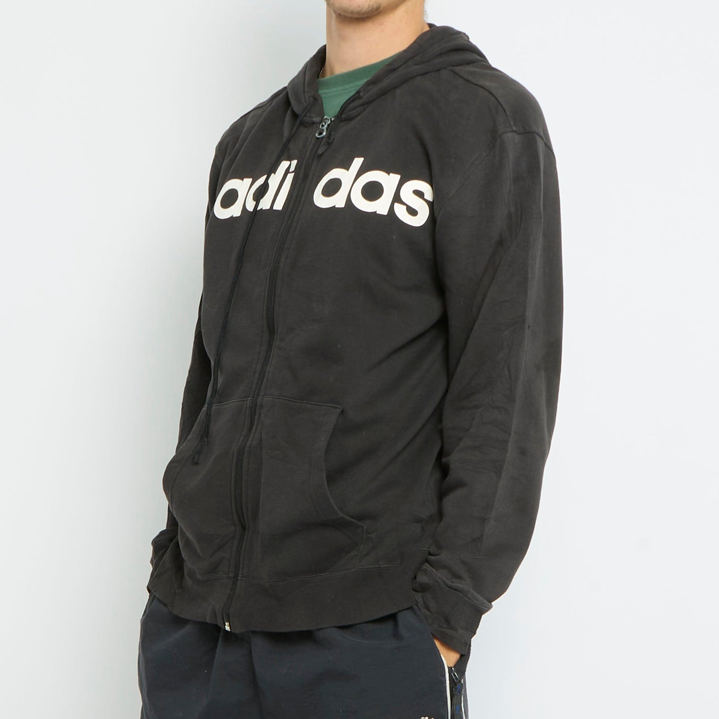 Adidas Full Zip Hoodie - M