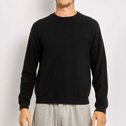 Guess Spellout Crewneck Sweater - M