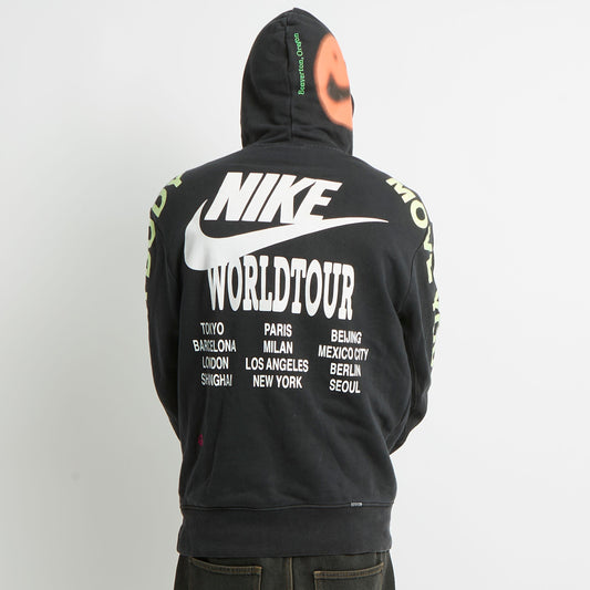 Nike Graphic Print Hoodie - M