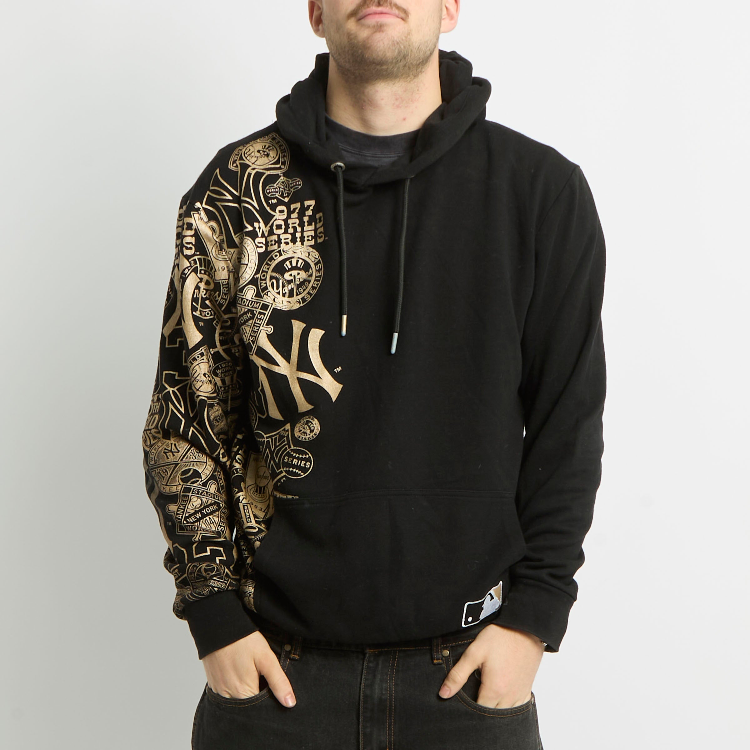 Majestic Yankees Embroided Hoodie M