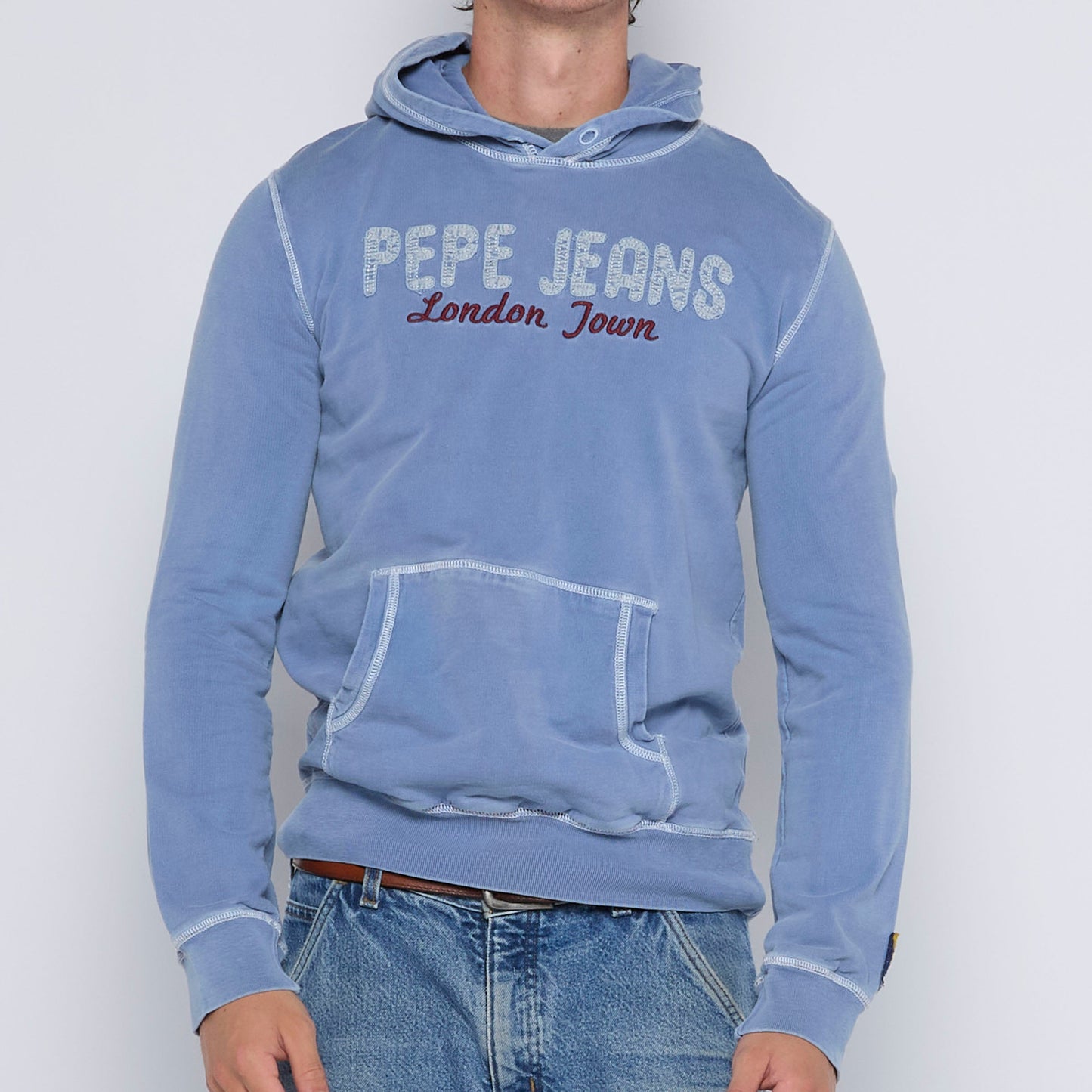 Pepe Jeans Spellout Hoodie - M