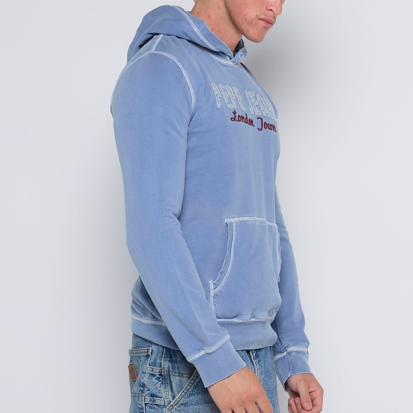 Pepe Jeans Spellout Hoodie - M