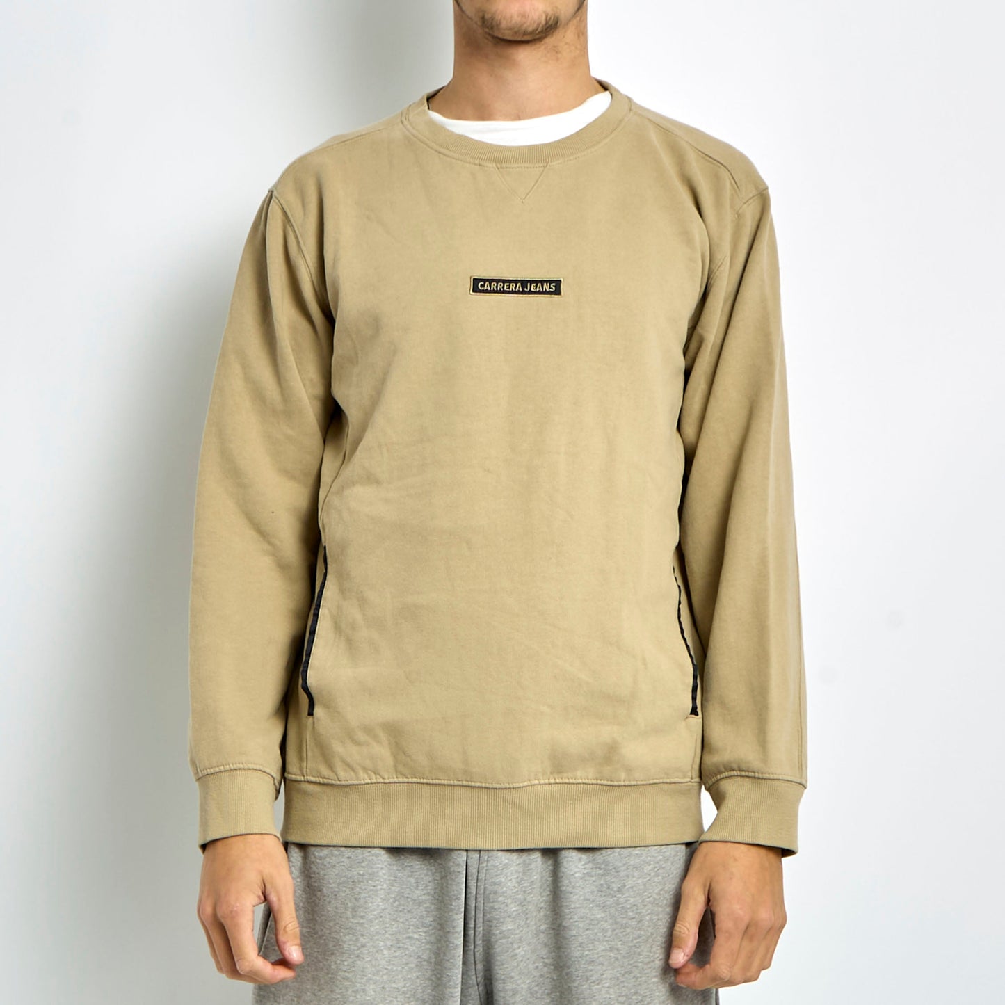 Carrera Embroided Crewneck Sweater - M