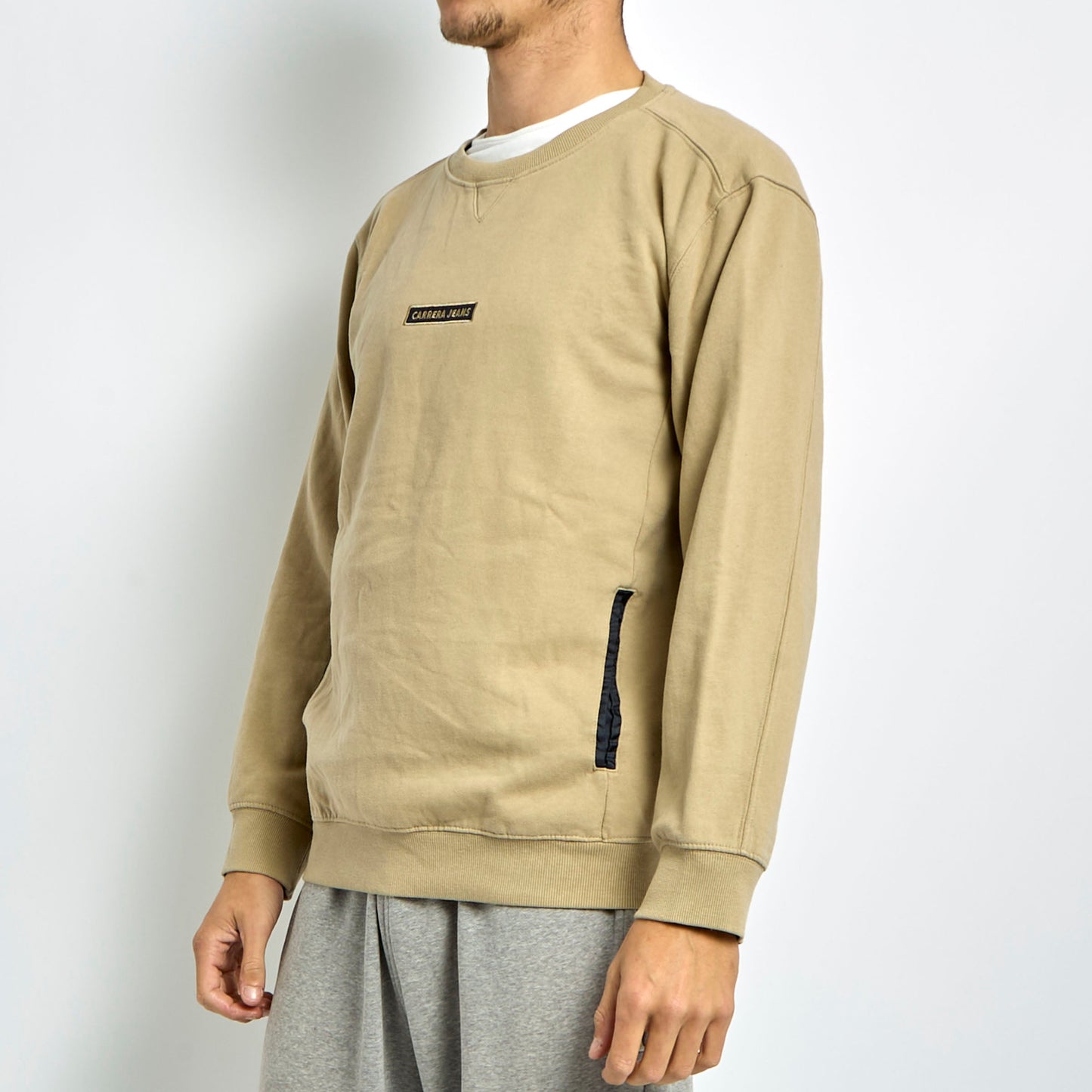 Carrera Embroided Crewneck Sweater - M