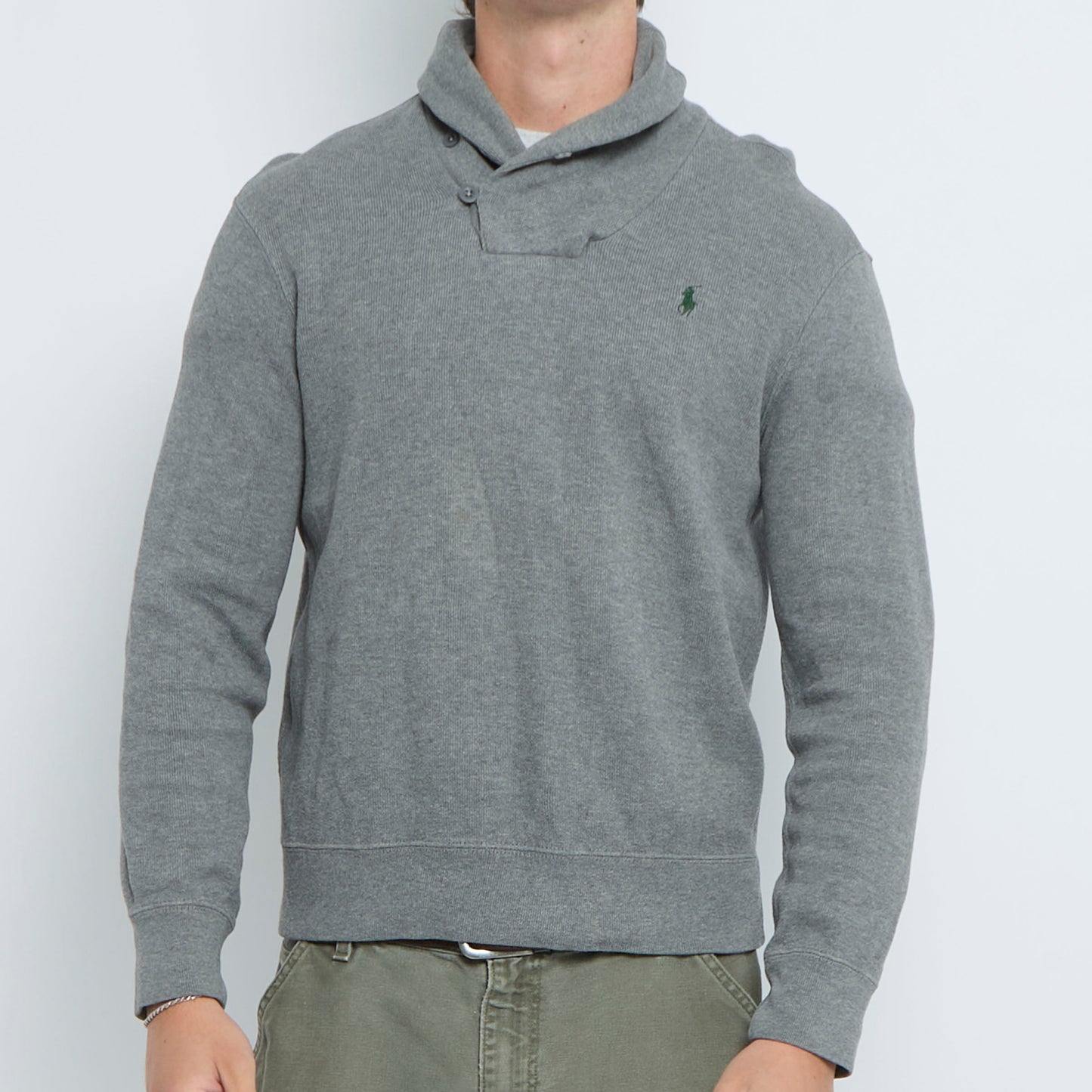 Ralph Lauren Shawl Neck Sweater - M