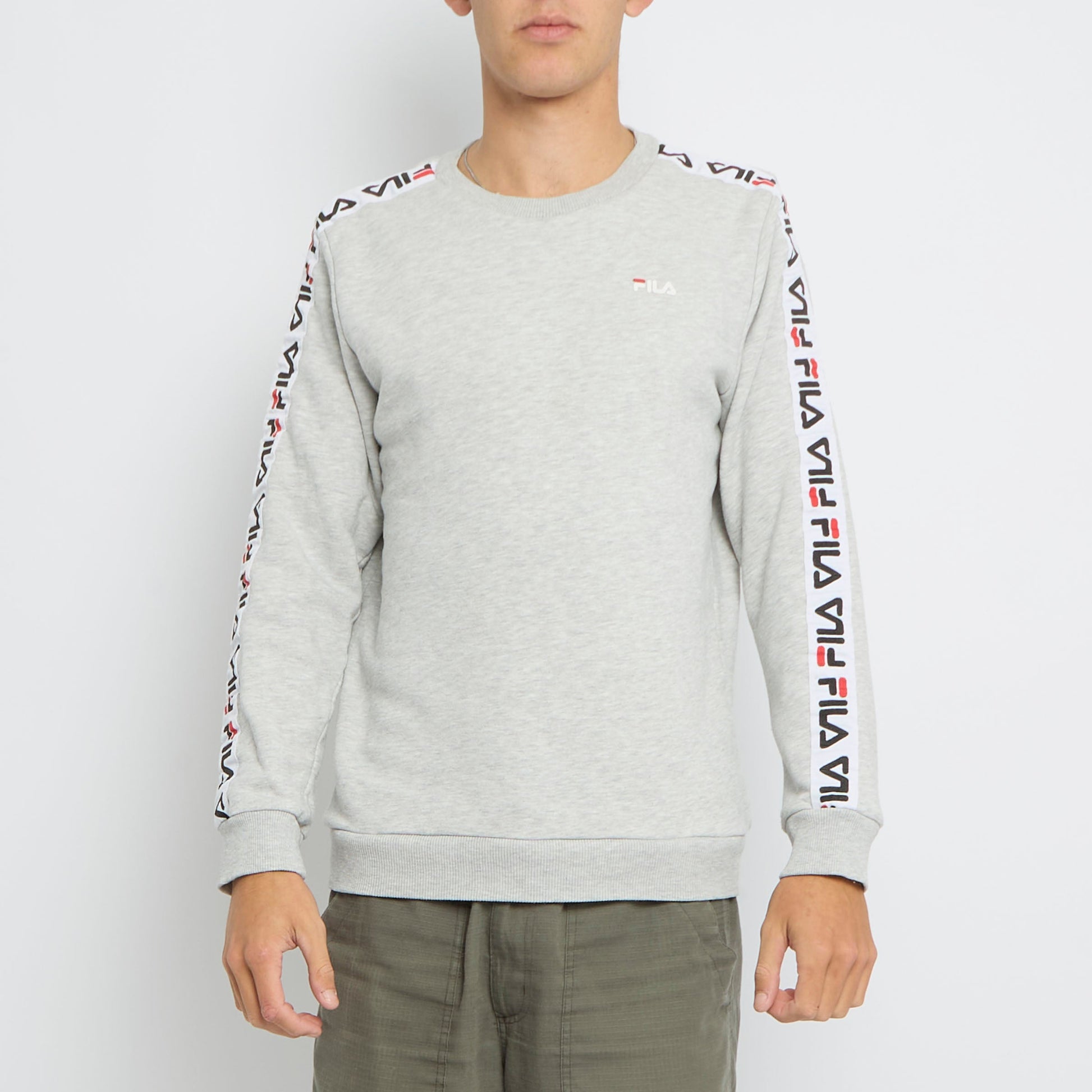 Fila Logo Crewneck Sweater - M