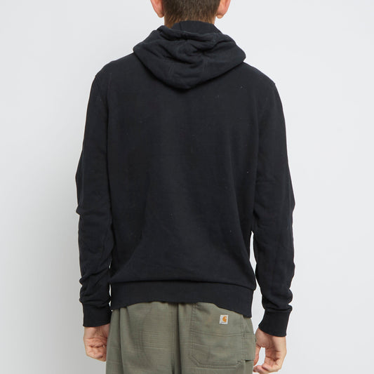 Calvin Klein Spellout Zip Up Hoodie - M