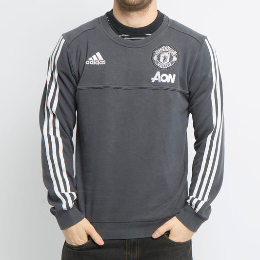 Adidas Man United Crewneck Sweater - M