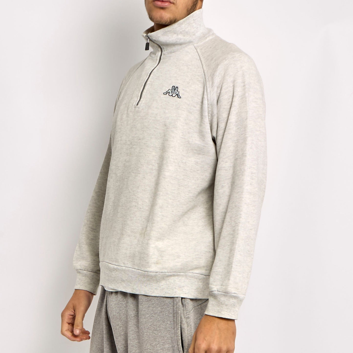 Kappa 1/4 Zip Sweater - M