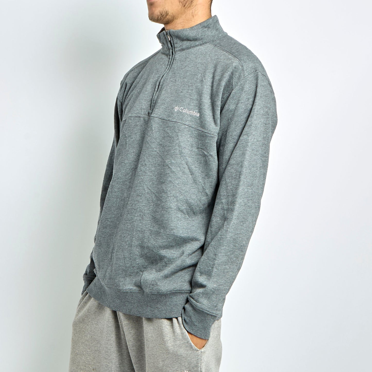 Columbia 1/4 Zip Sweater - M