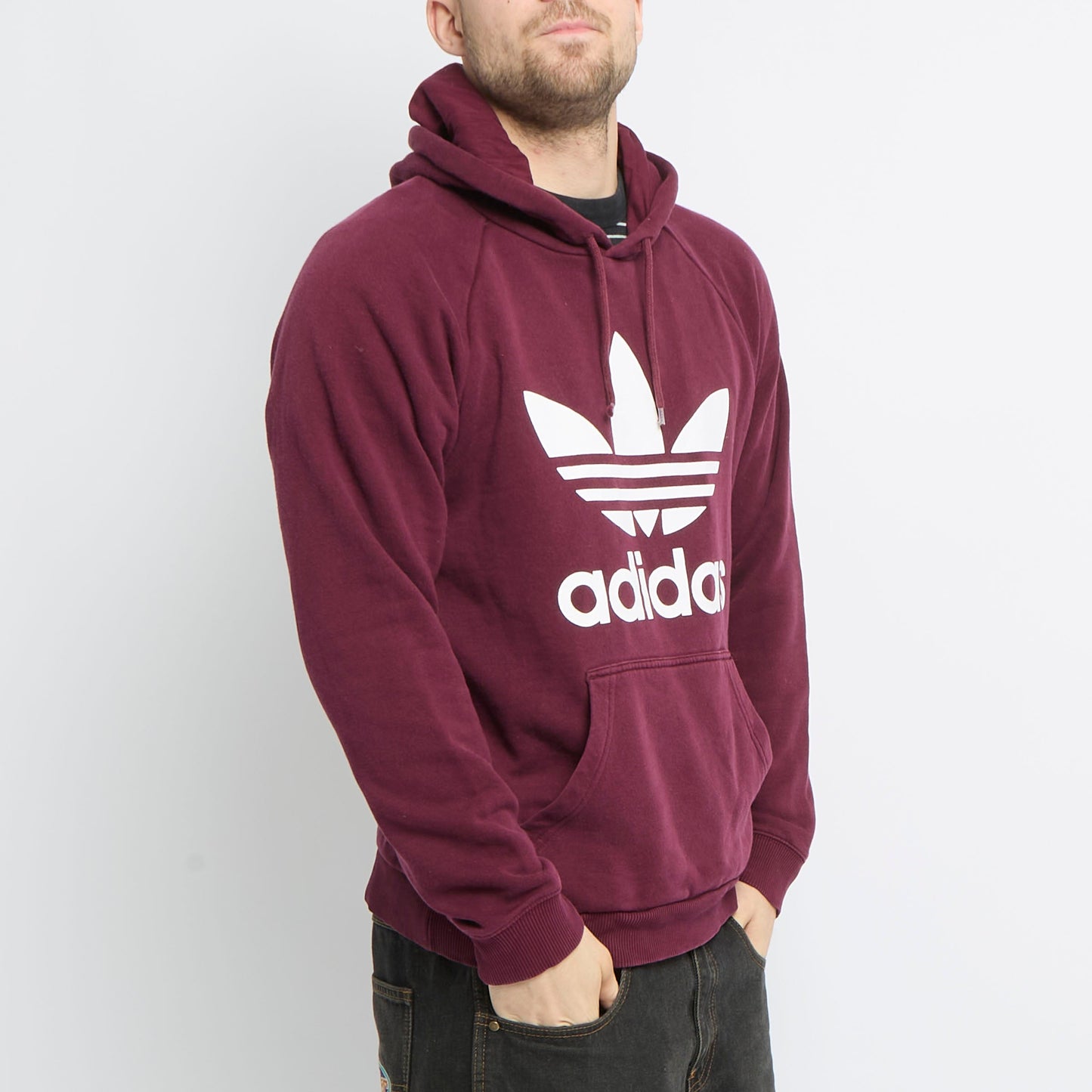 Adidas Logo Hoodie - M