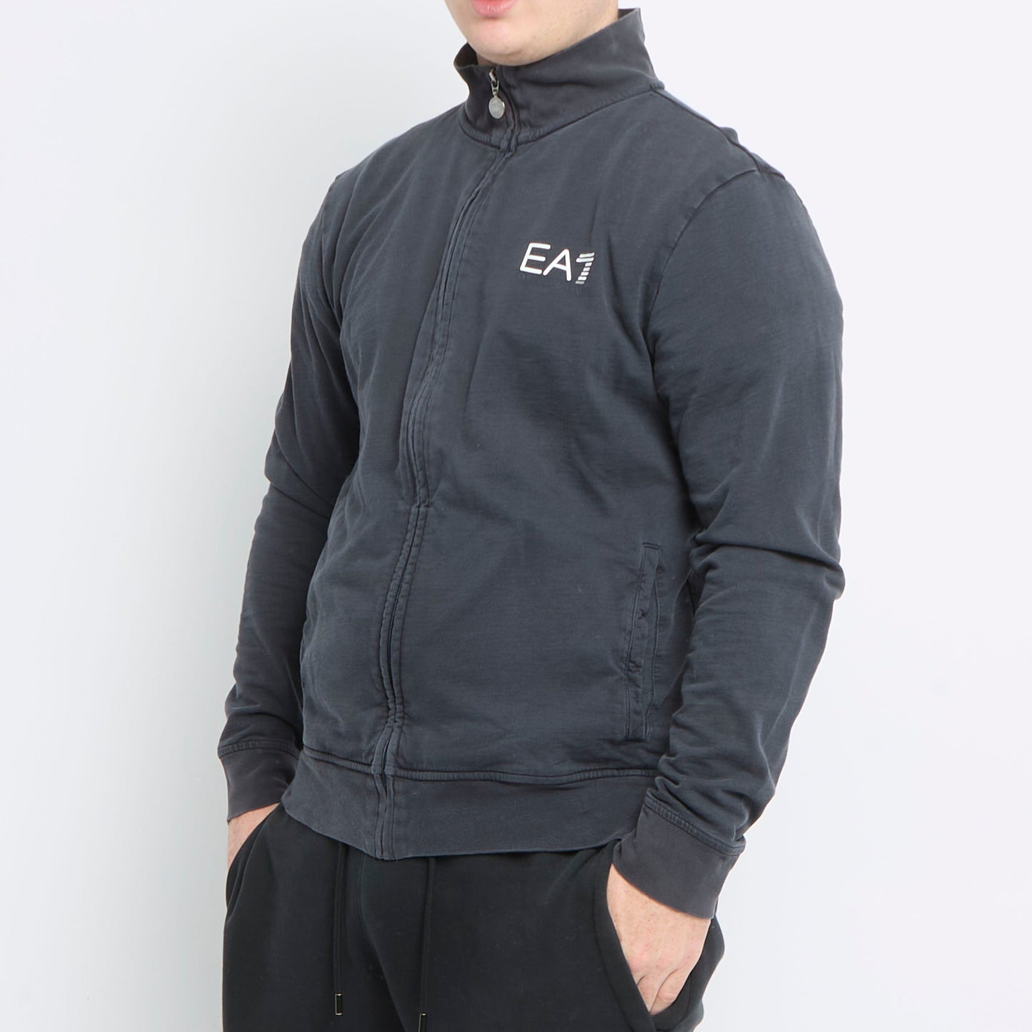 Emporio Armani Full Zip Sweater - M