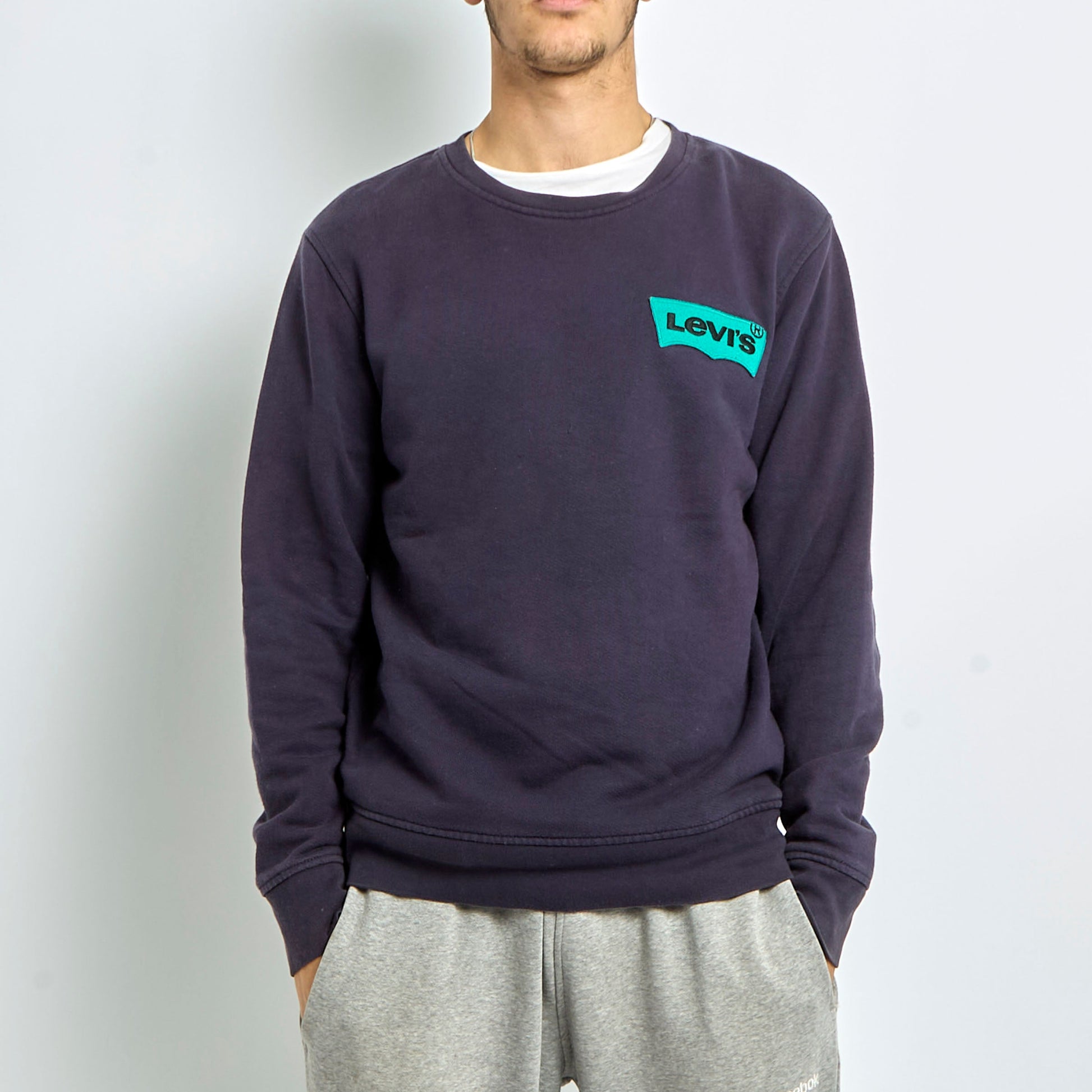 Levis Logo Crewneck Sweater - M