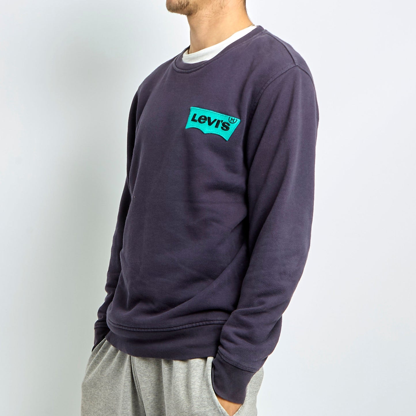 Levis Logo Crewneck Sweater - M