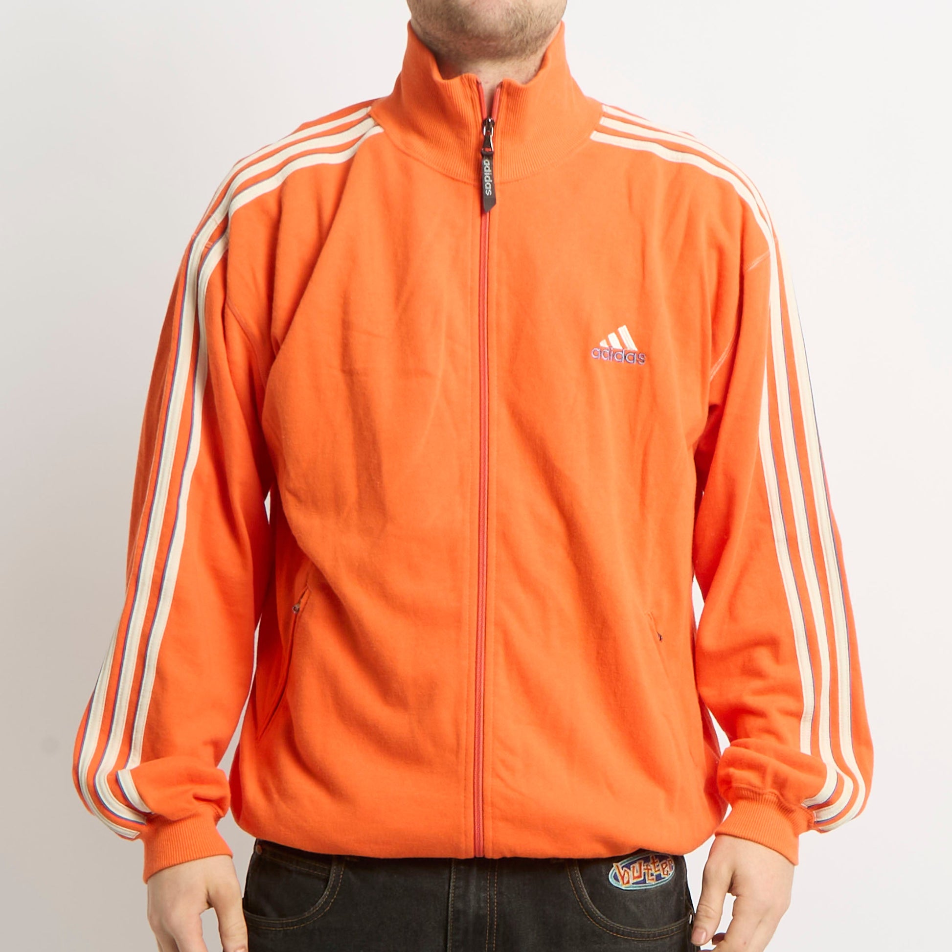 Adidas Full Zip Sweater - M