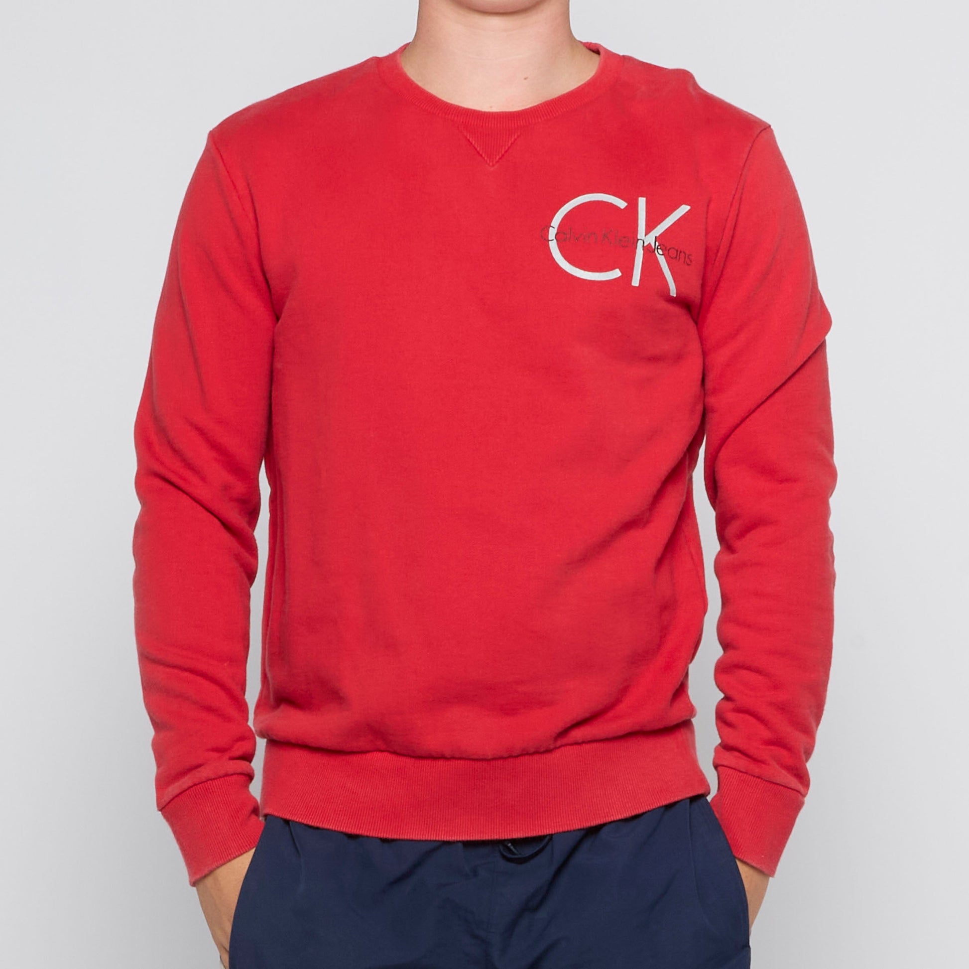 Calvin Klein Spellout Crewneck - M