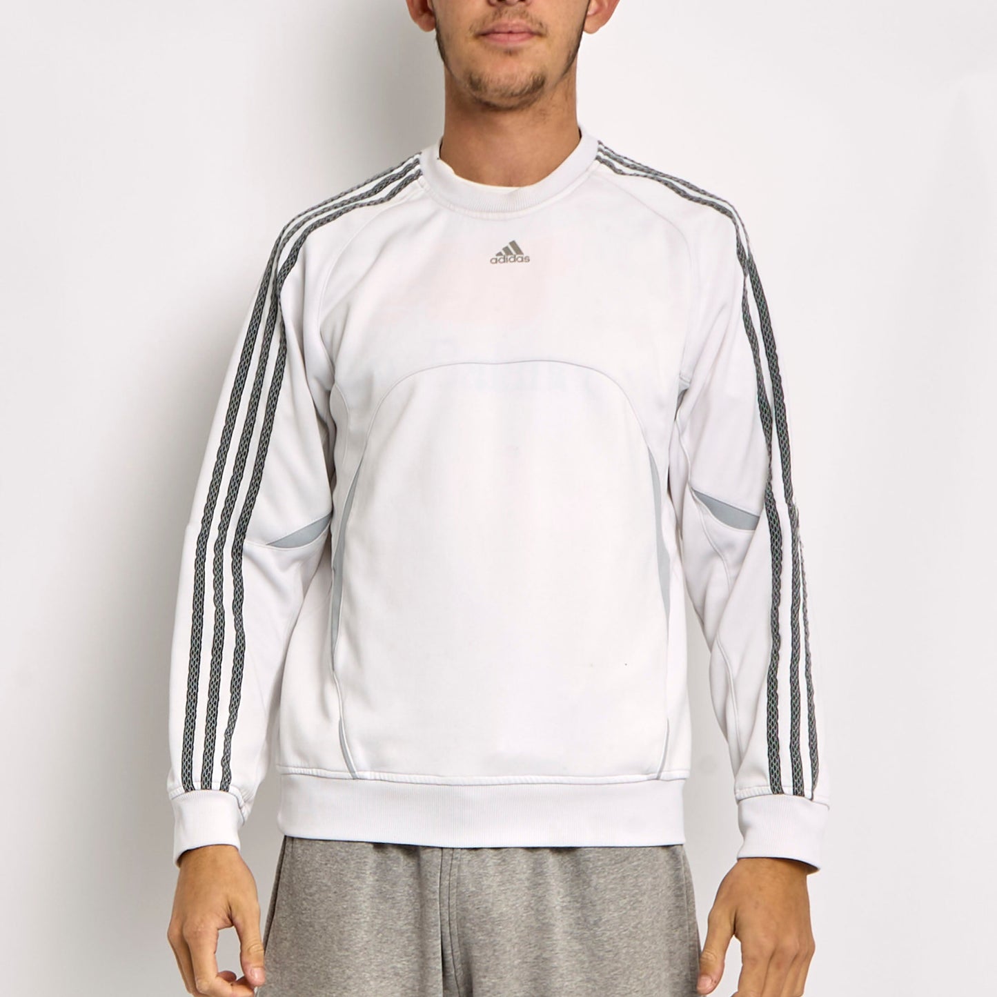 Adidas Logo Crewneck Sweater - M