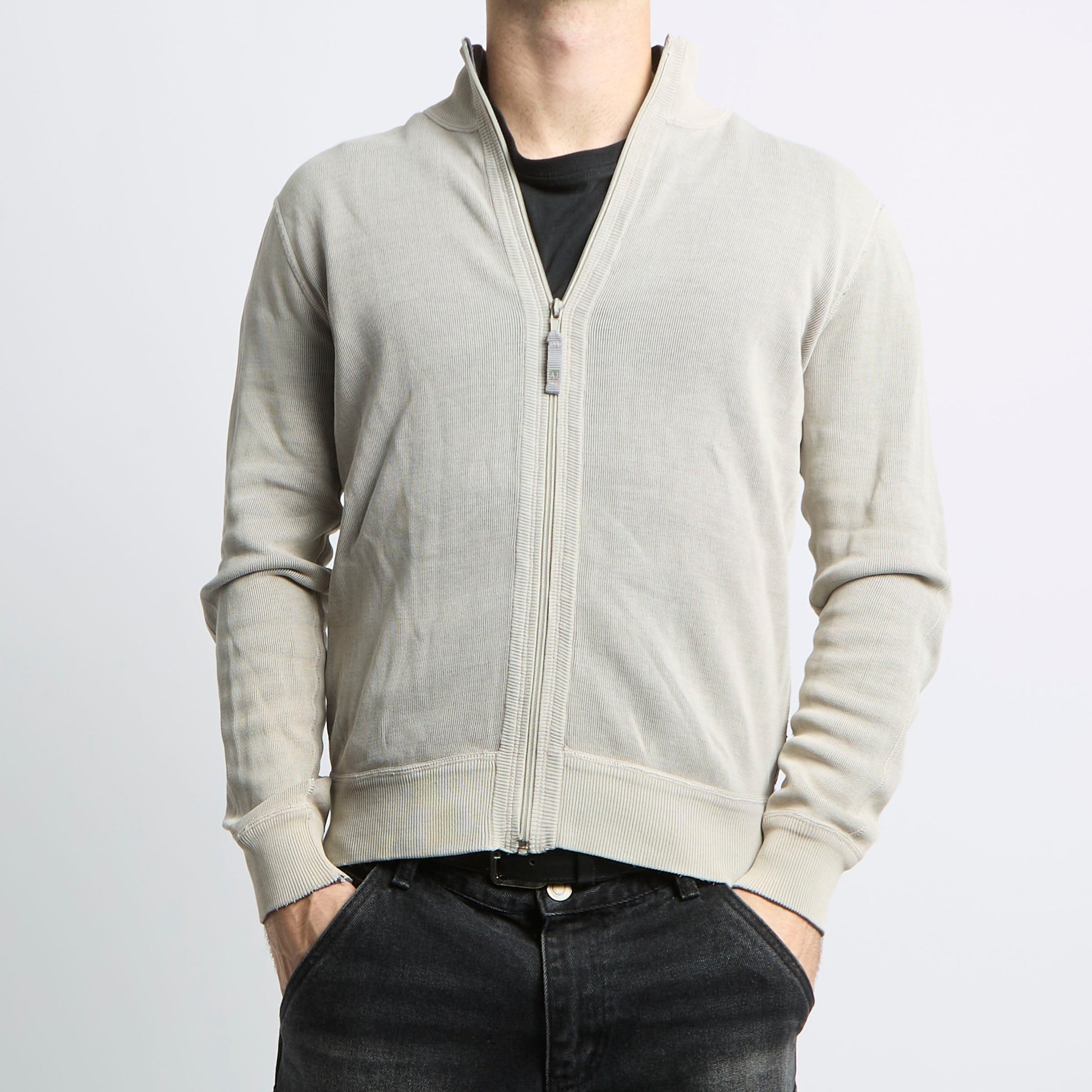 Armani Jeans Zip Jumper - S