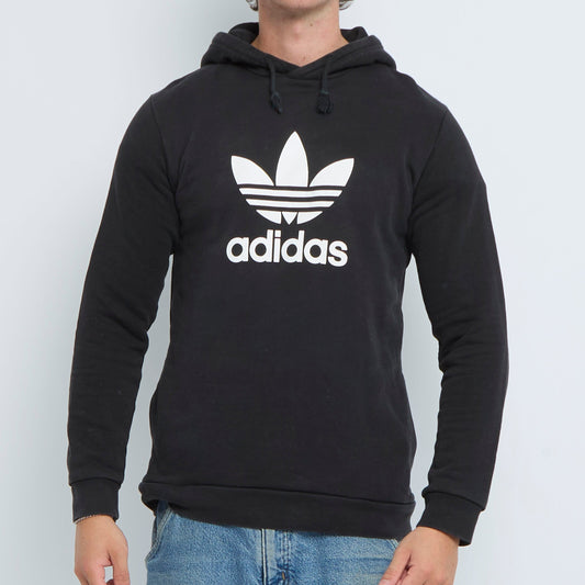 Adidas Printed Logo Hoodie - S