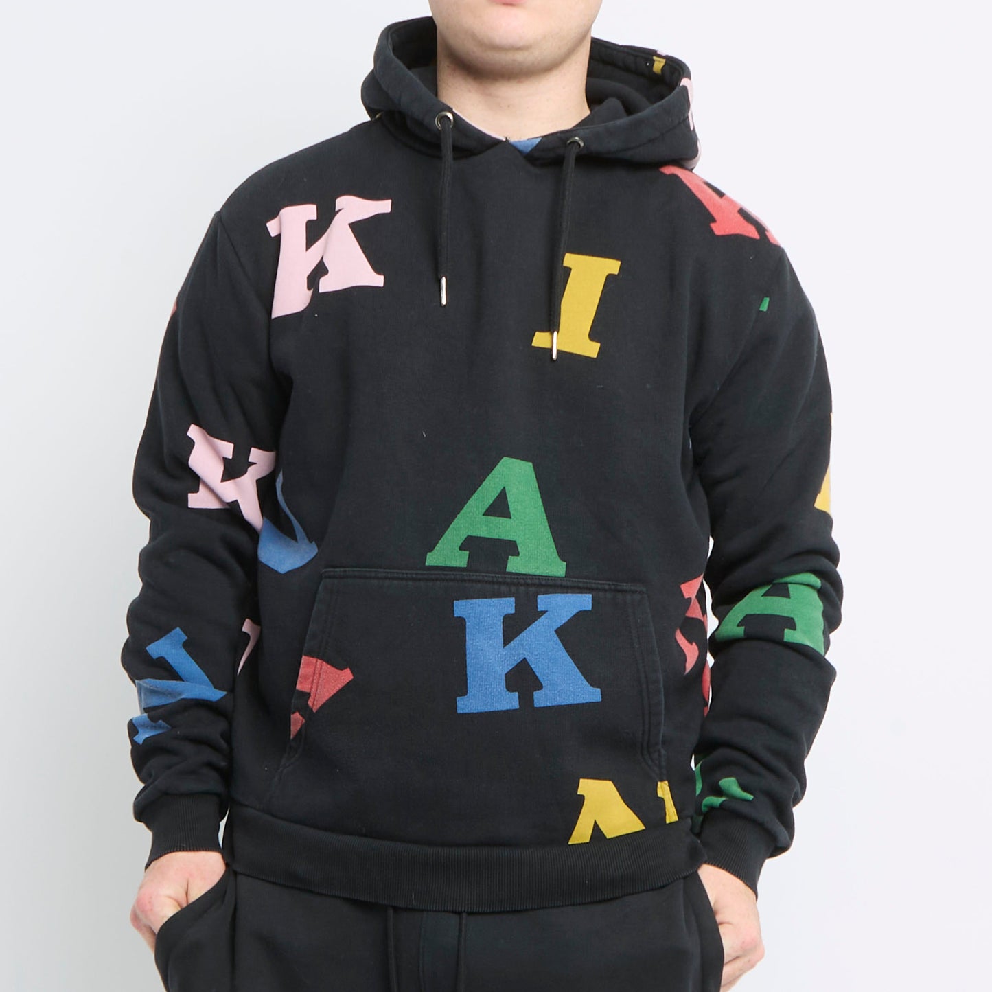 Kain Letter Print Hoodie - S