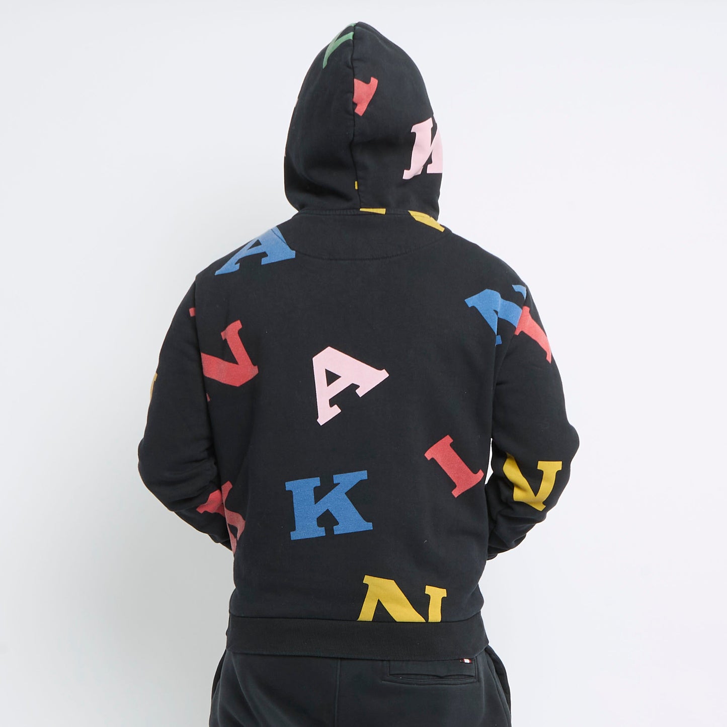 Kain Letter Print Hoodie - S