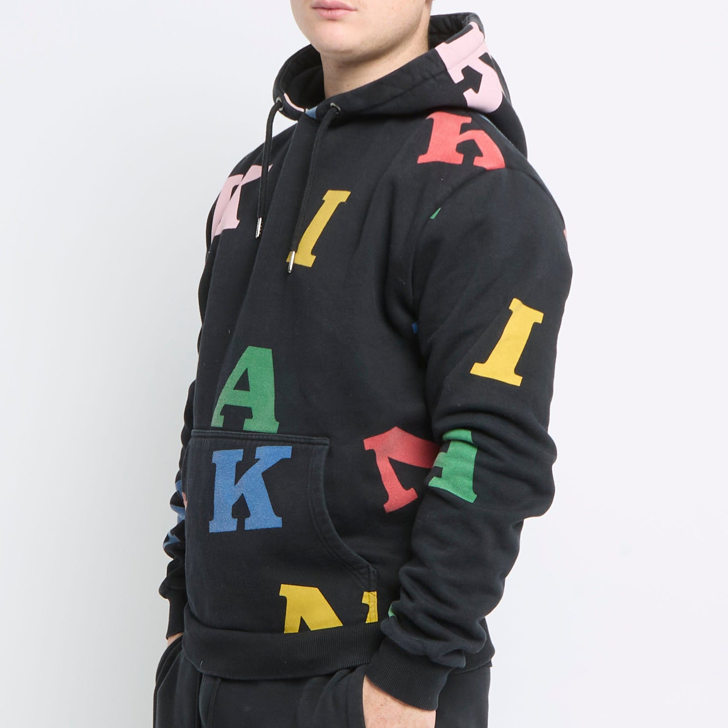 Kain Letter Print Hoodie - S