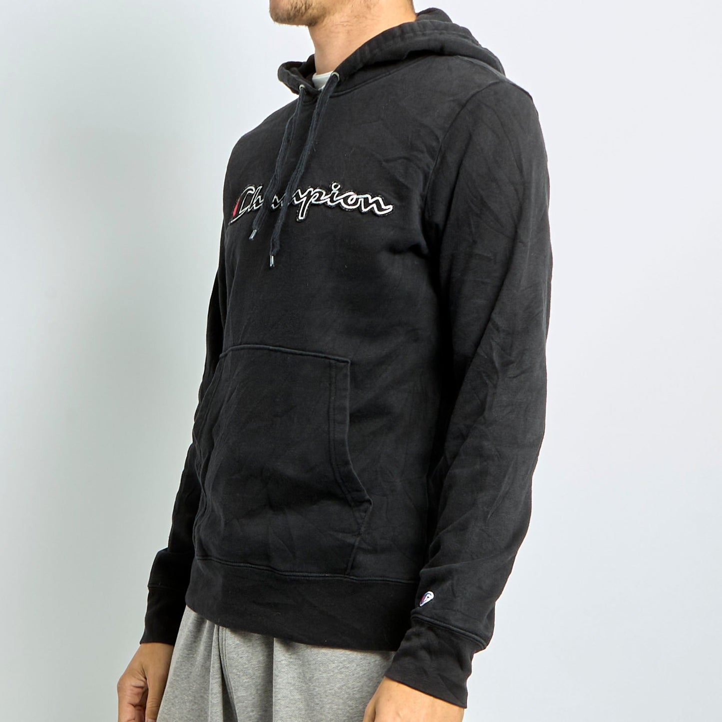 Champion Spellout Hoodie - S