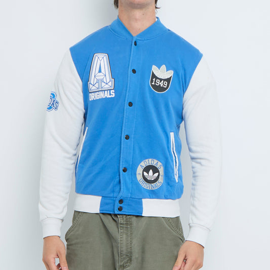 Adidas Embroided Varsity Jumper - S