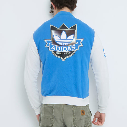 Adidas Embroidered Varsity Jumper - S